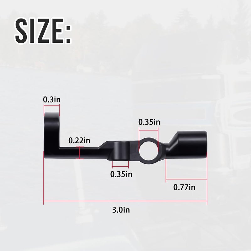 SeDeplacer 53720A2 Outboard Throttle Carburetor Coupling Linkage(1PCS) Compatible with Mercury 4cyl Outboards 40hp,45hp,50hp - Image 5